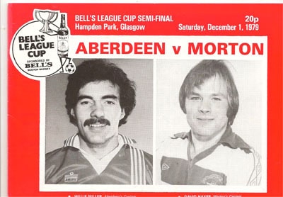 Aberdeen FC v Greenock Morton